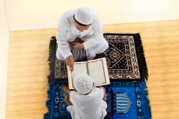 Student learning Quran online with NoorulHayaQuranAcademy